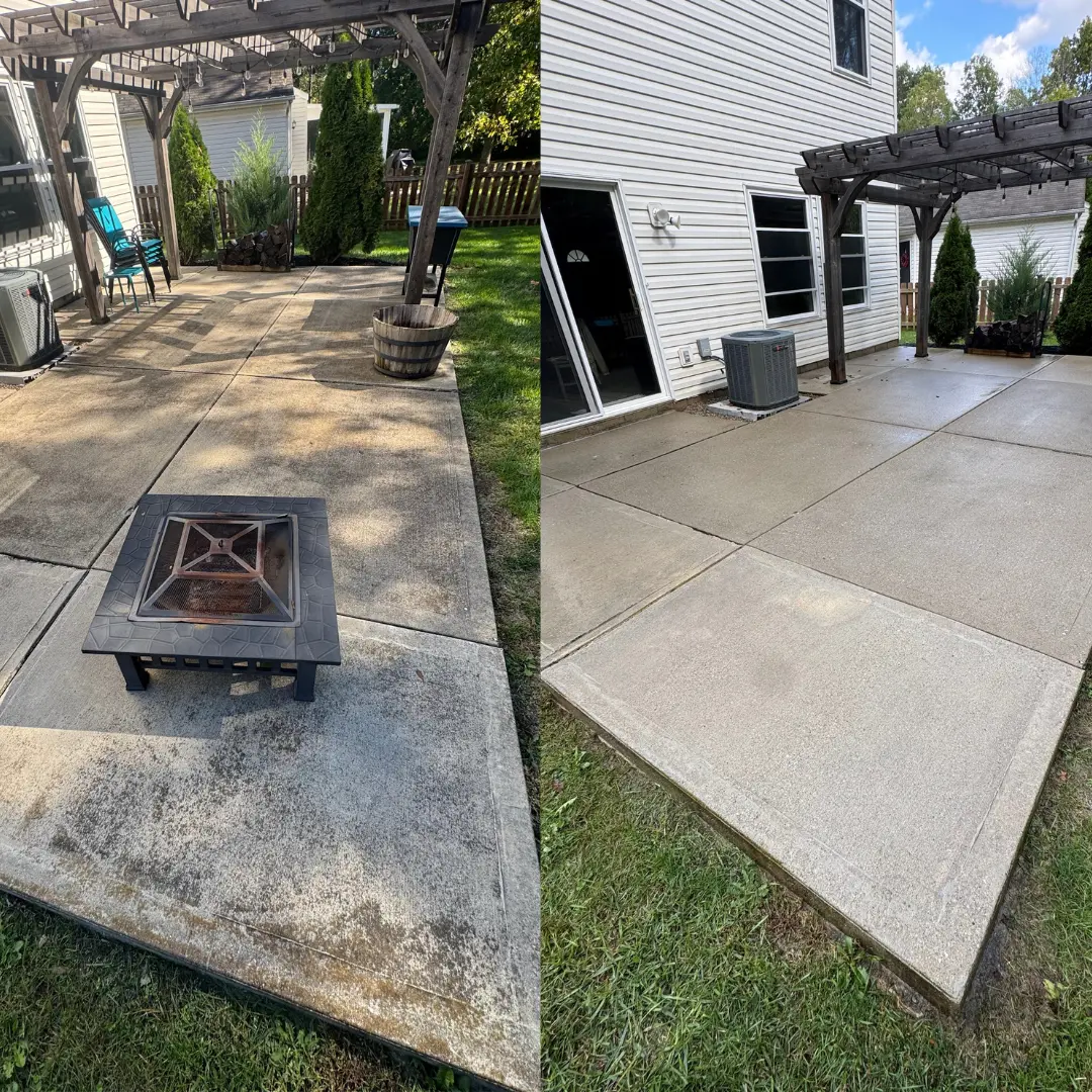 Concrete cleaning in Reynoldsburg Ohio Strong Cleaning Co (1)
