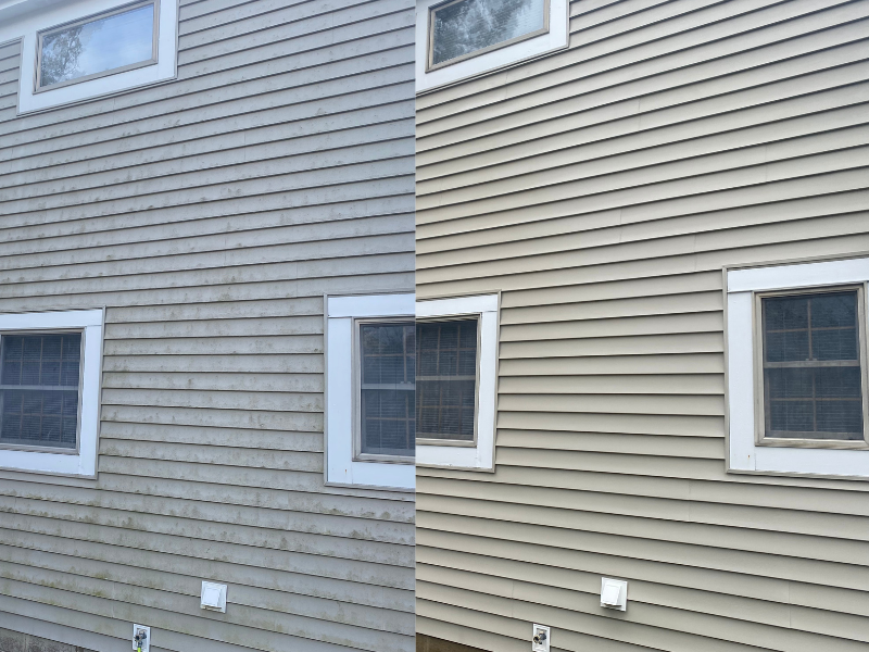 House wash pressure washing service in Galena, Ohio Strong cleaning co.