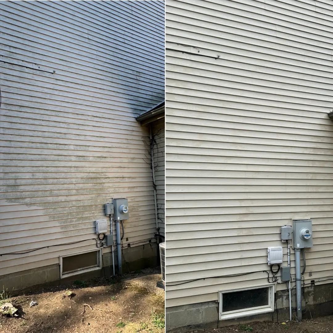 House washing in Grandview heights Ohio Strong Cleaning Co